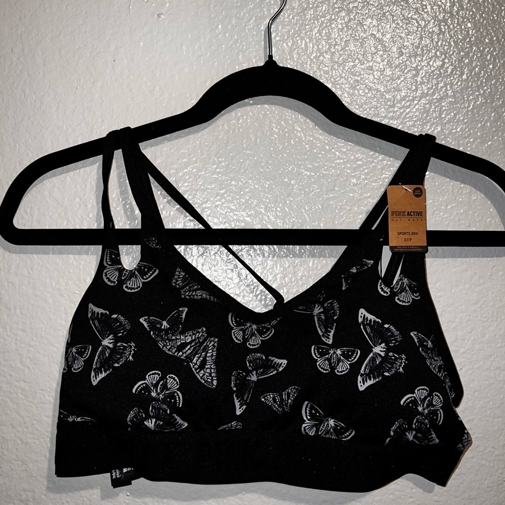 New pink Victoria’s Secret small pink active bralette
